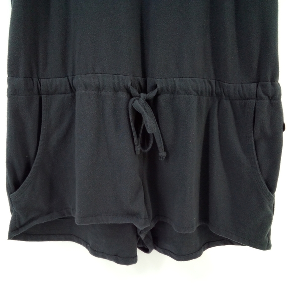 Vans Romper Black Drawstring Waist M Skater Retro Early 2000's - Picture 5 of 8